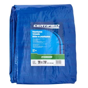 0405019 Poly Tarp, 20 x 28-ft