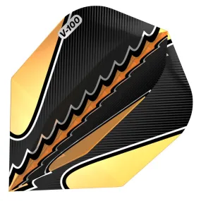 30-1825 Viper V-100 Flux Flights Standard Black / Gold