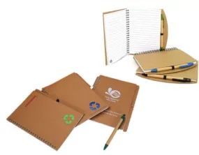 A5 Eco Colorful Notebook With Pen