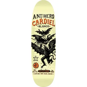 Antihero Cardiel Carnales Skateboard Deck -9.18x32.62 DECK ONLY