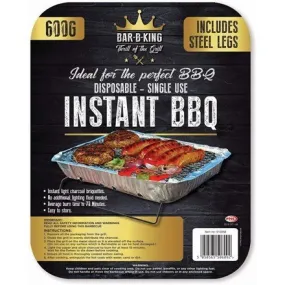 Bar-b-king Instant Disposable Bbq 600g