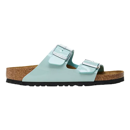 Birkenstock Ladies  Sandals - Arizona - Surf Green Patent