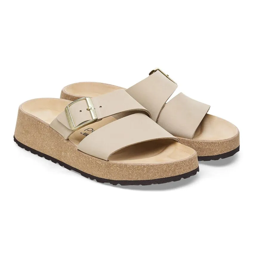 BIRKENSTOCK Women's Almina Nubuck Leather (Sandcastle)