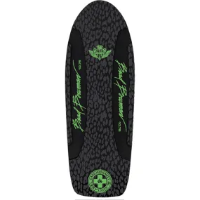 Black Label Bowman Black Beauty Skateboard Deck-10.75x30.75 Black/Grey/Green DECK ONLY