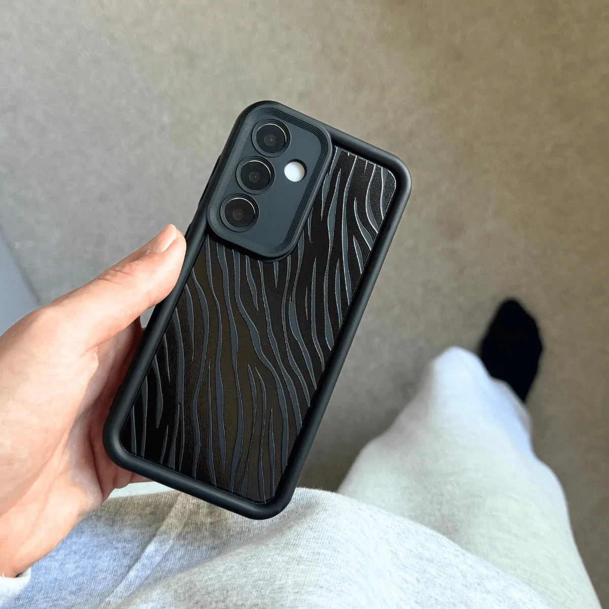 Black Zebra Samsung Phone Case