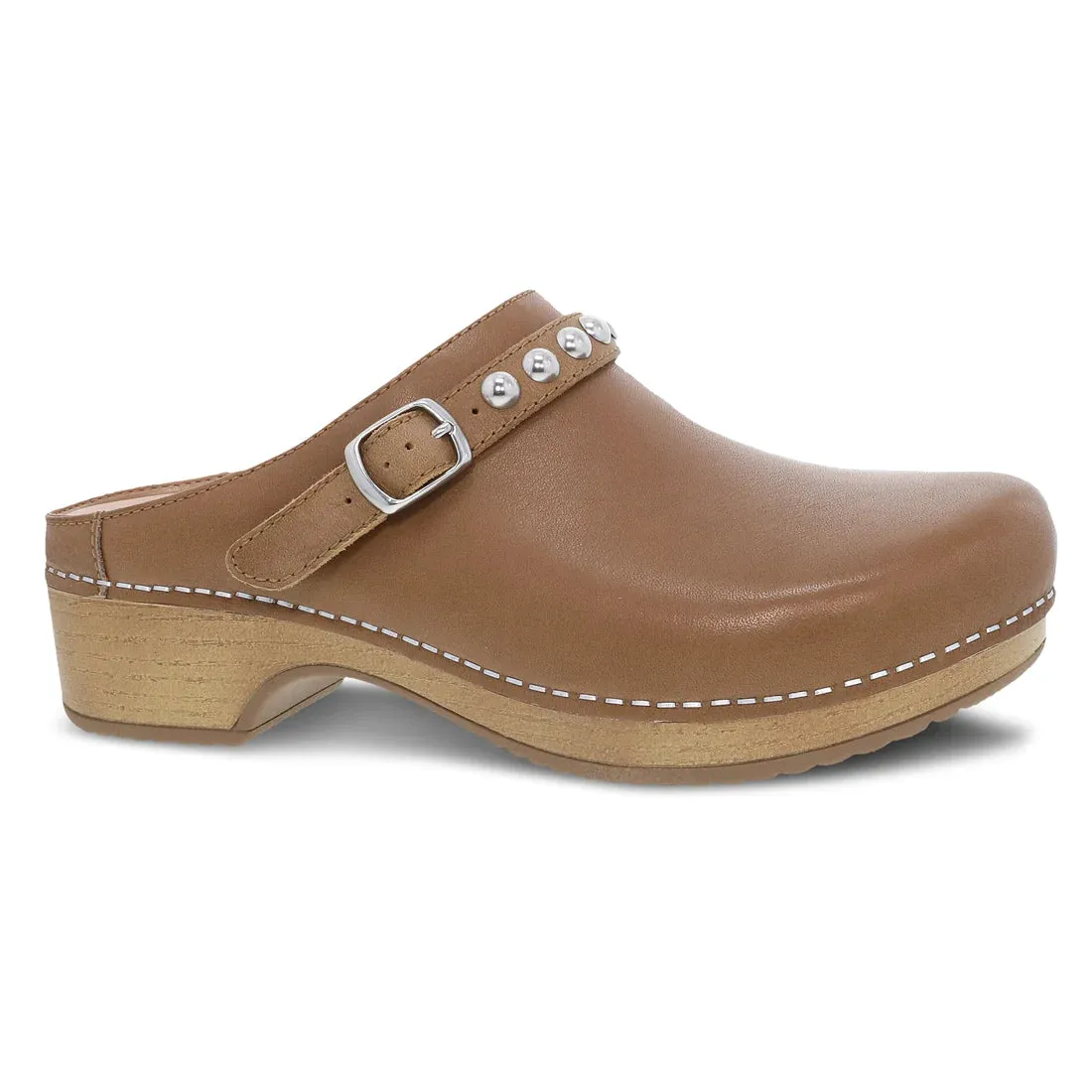 Britton Studded Convertible Mule in Tan