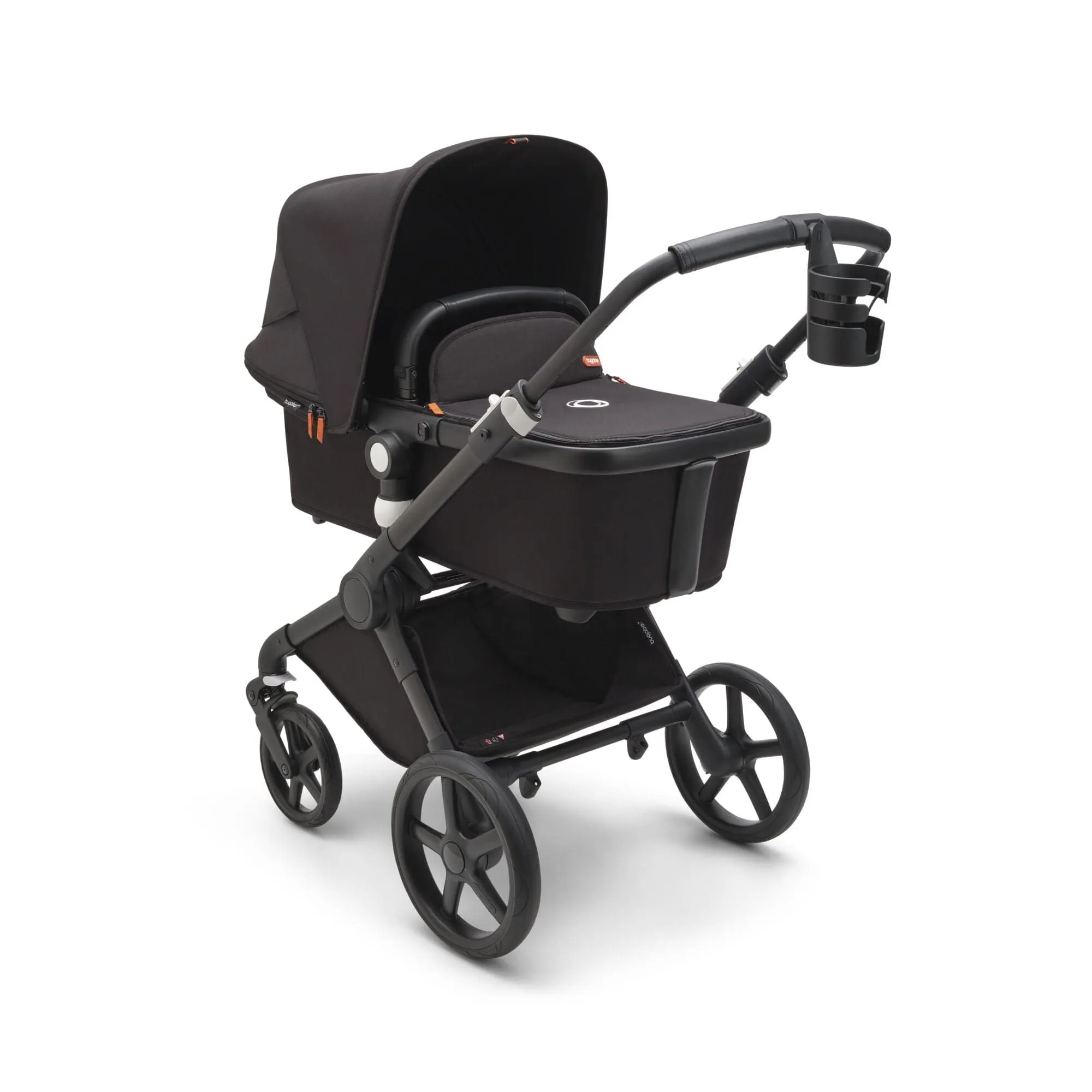 Bugaboo Fox Cub Cabriofix i-Size Travel System - Black/Midnight Black