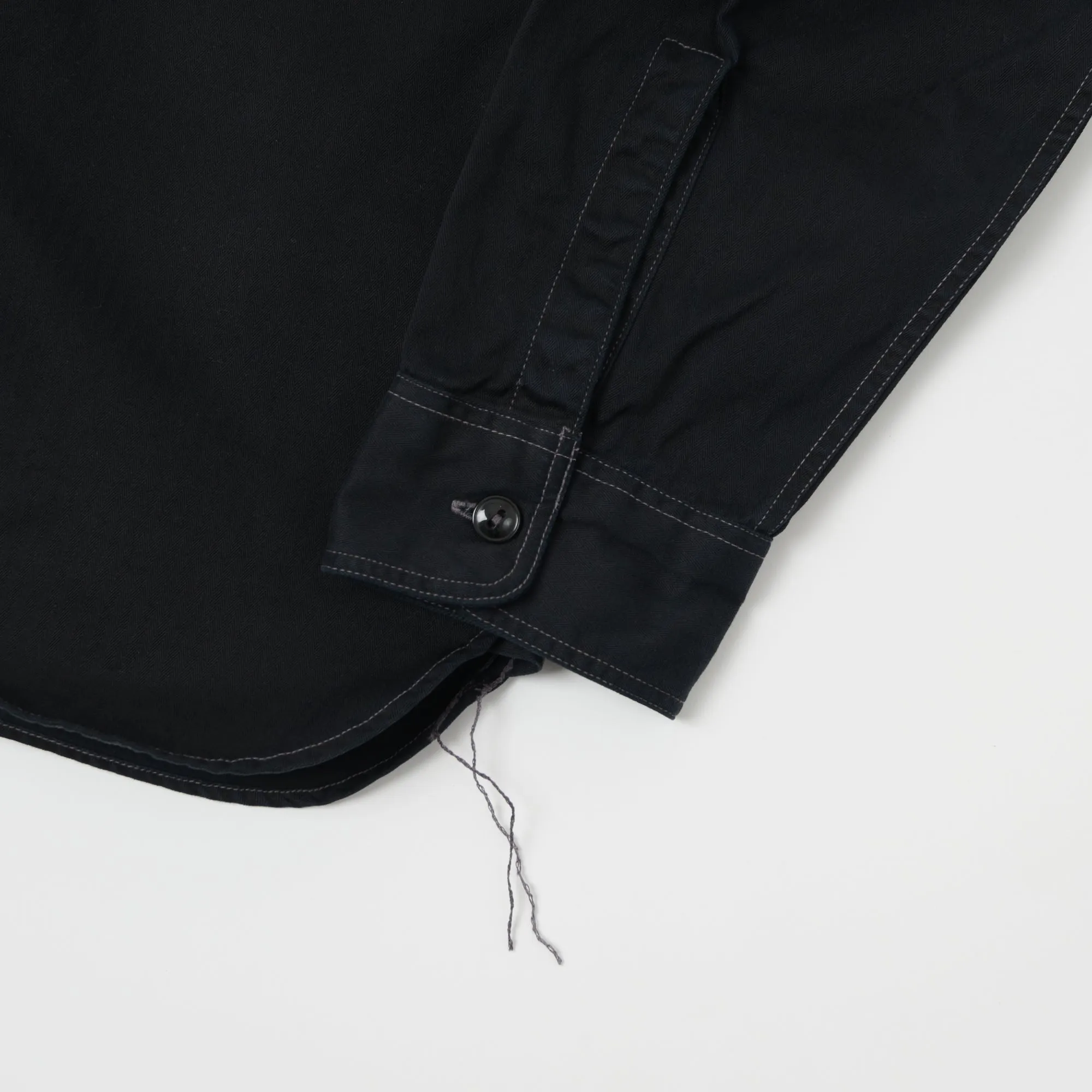 Buzz Rickson's Herringbone Work Shirt - Black