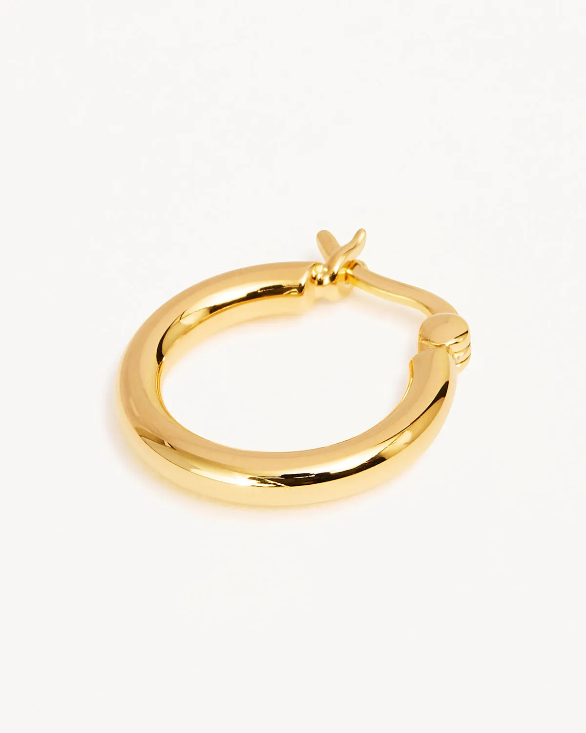 By Charlotte Sunrise Small Hoops, Gold