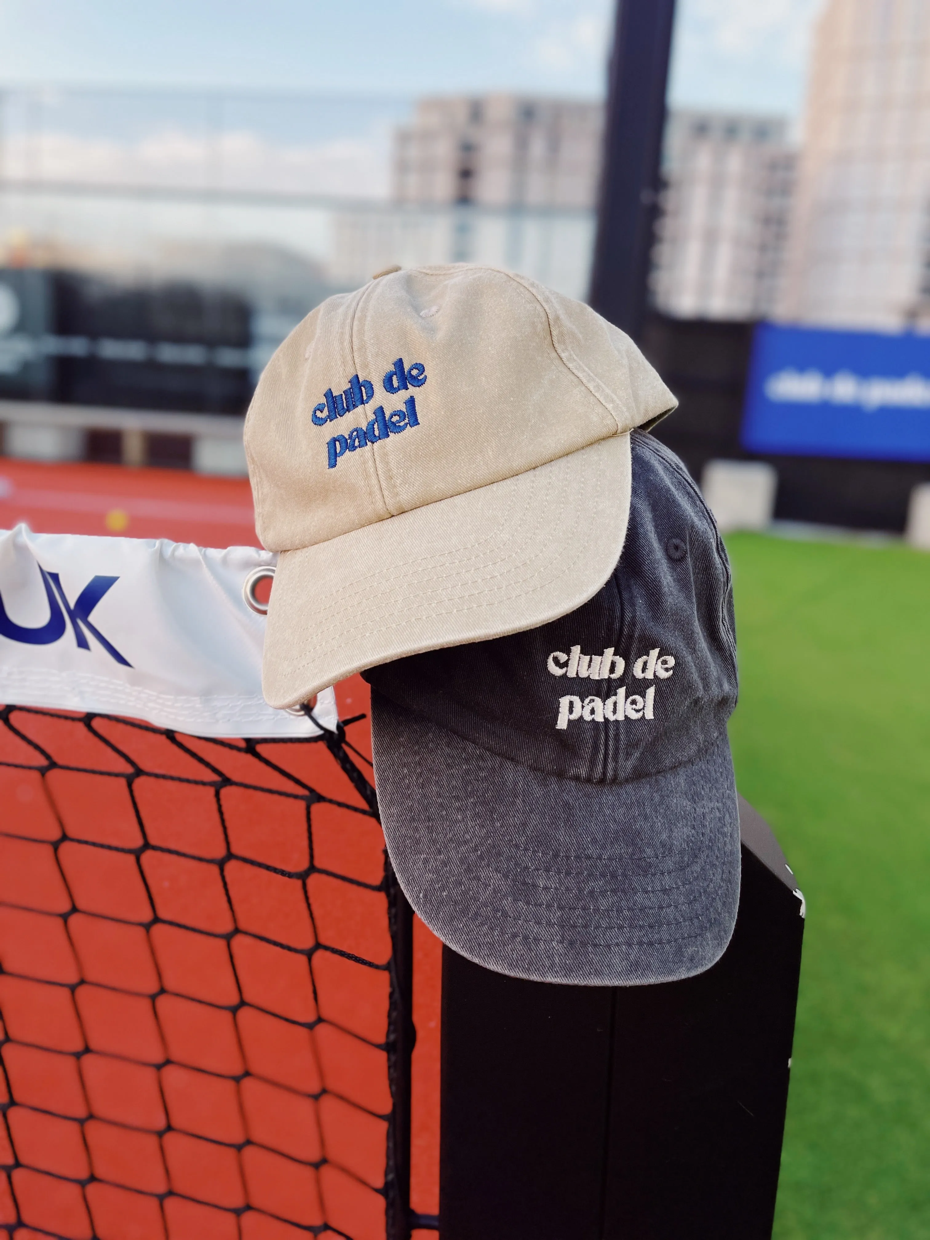 Club de Padel Washed Cap - Washed Black