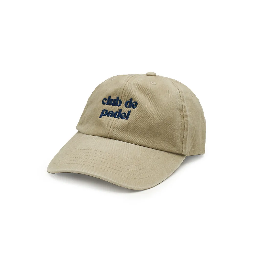 Club de Padel Washed Cap - Washed Black