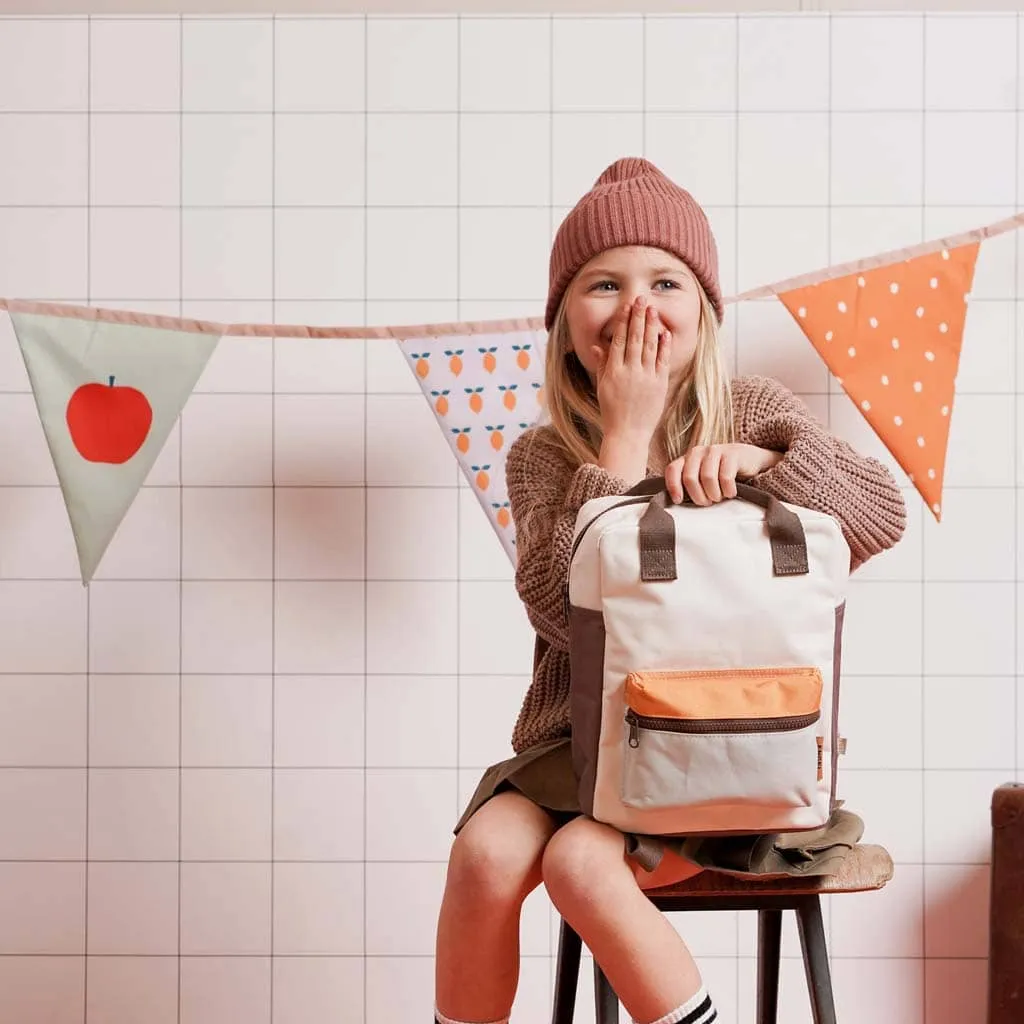 Colorblock Backpack - Rocky Canvas