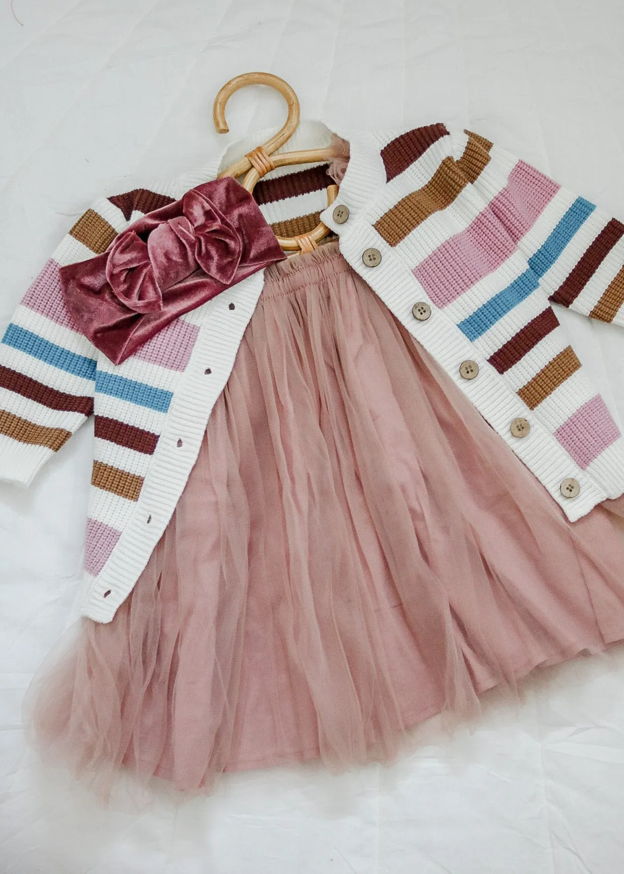 Colorful Striped Cardigan