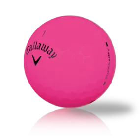 Custom Callaway Supersoft Bold Matte Pink