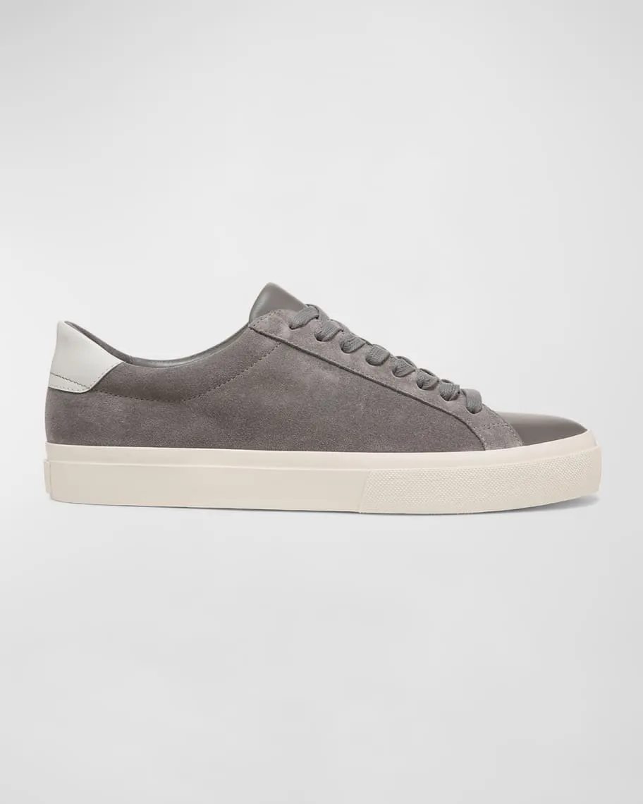 Fulton-E Vince Men's Leather Low Top Sneakers