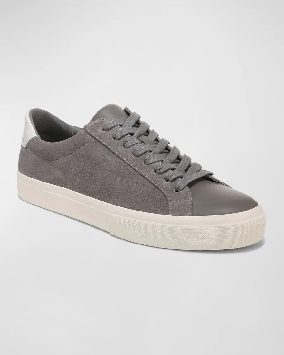 Fulton-E Vince Men's Leather Low Top Sneakers