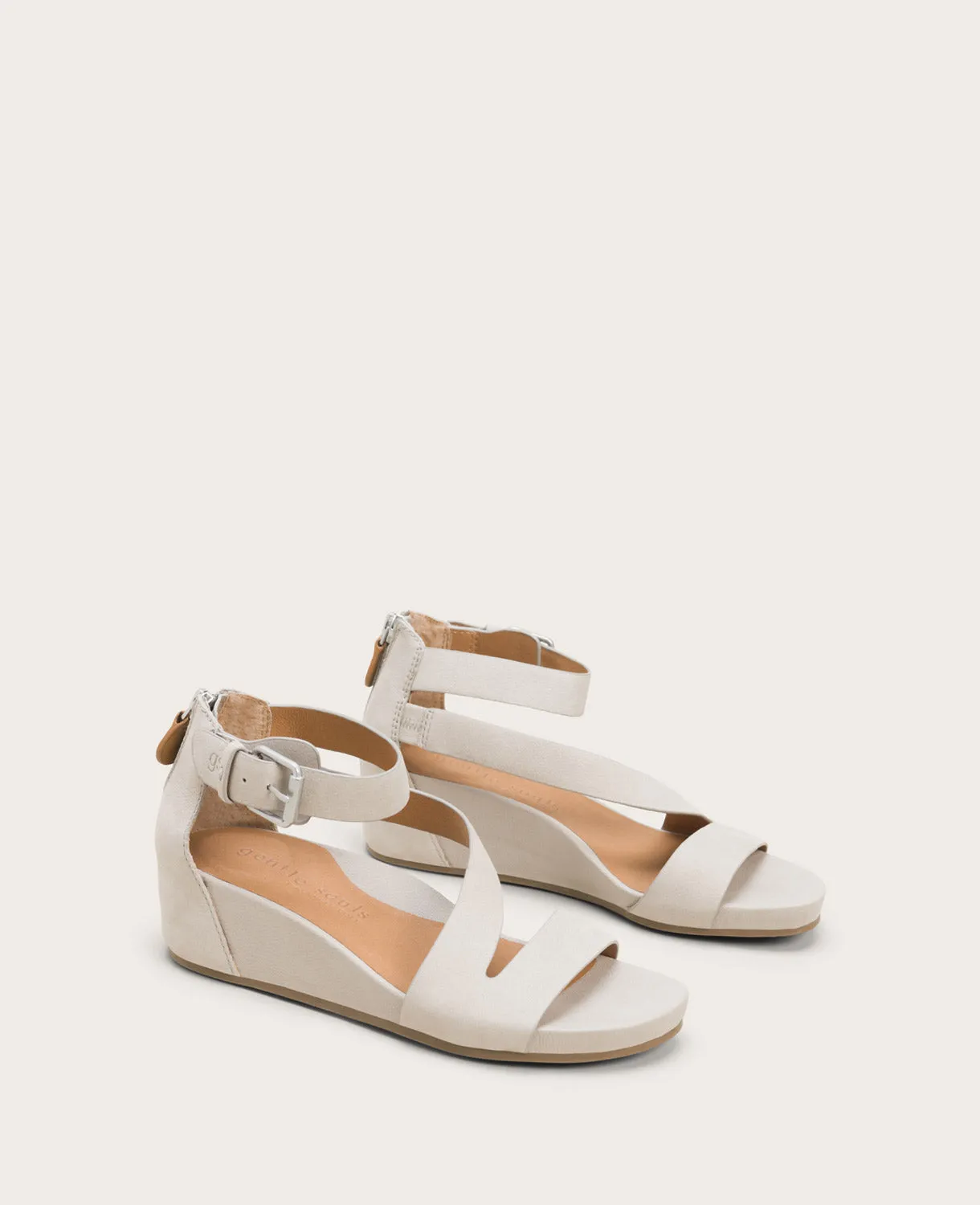 GENTLE SOULS - Gwen Leather Wedge Sandal