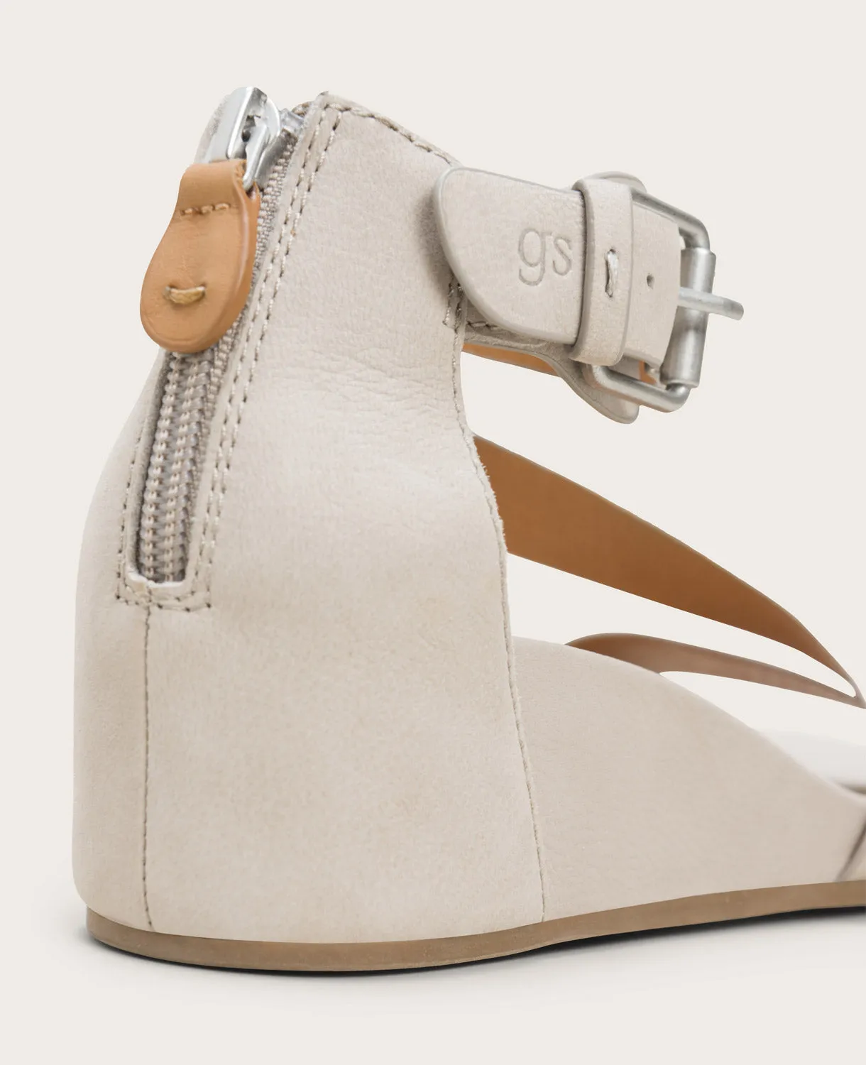 GENTLE SOULS - Gwen Leather Wedge Sandal