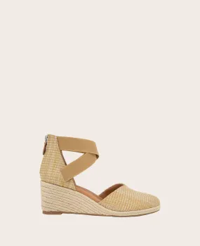 GENTLE SOULS - Orya Leather Espadrille Wedge