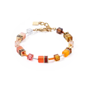 GeoCUBE® Iconic bracelet Sunset gold