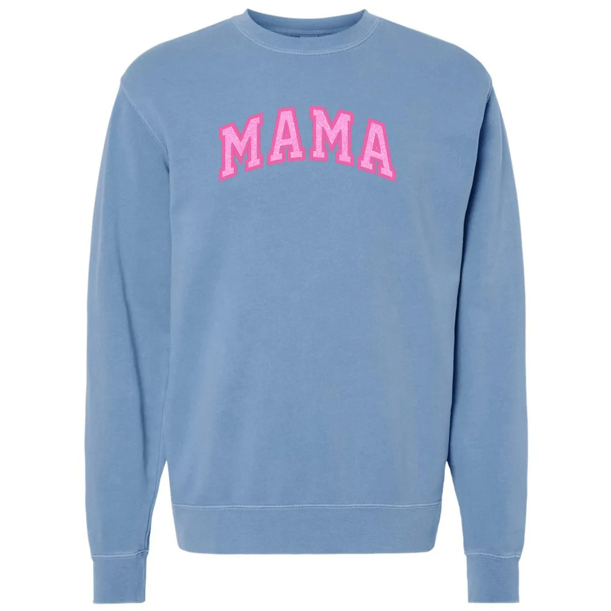 Glitter Embroidery ‘Mama’ Cozy Crew