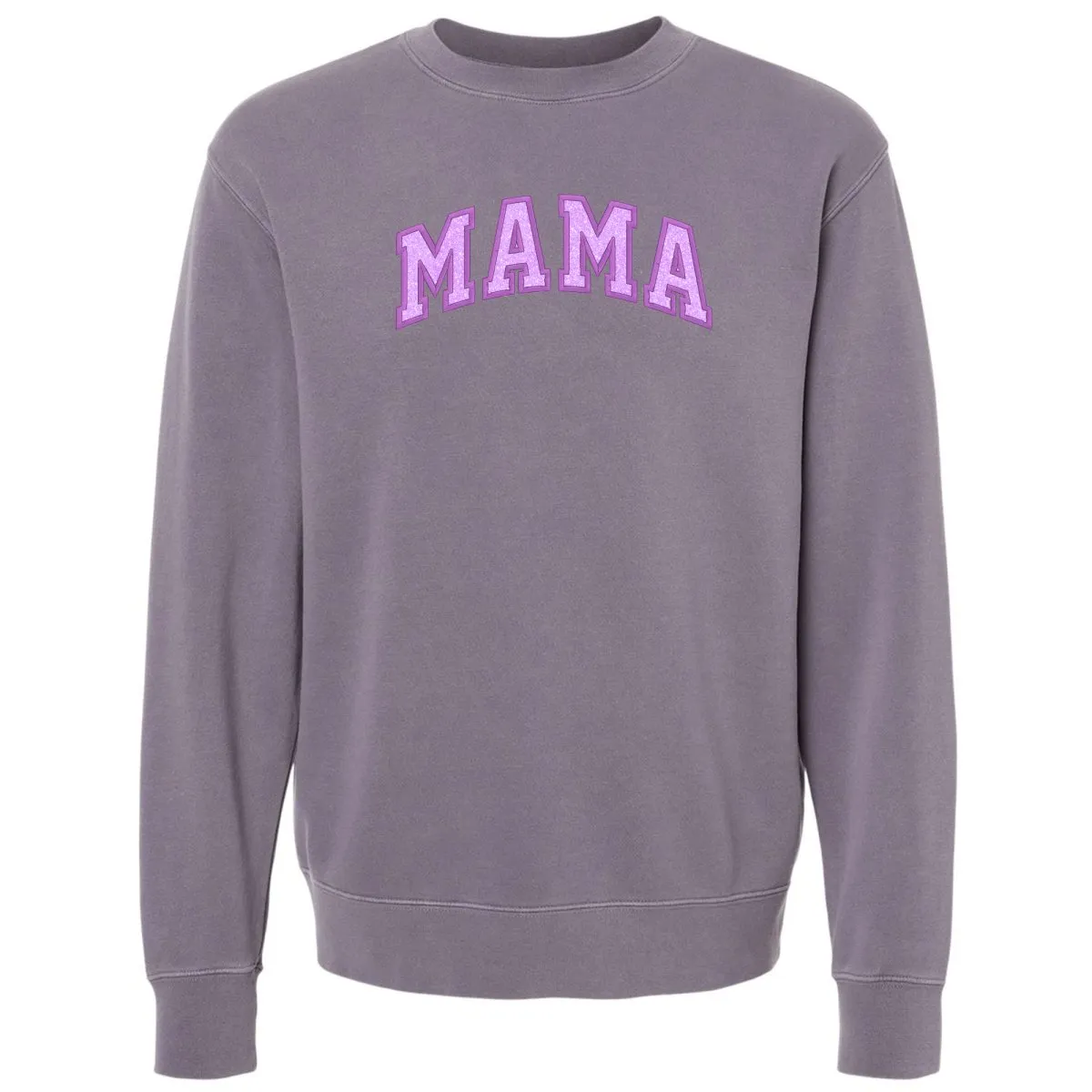 Glitter Embroidery ‘Mama’ Cozy Crew