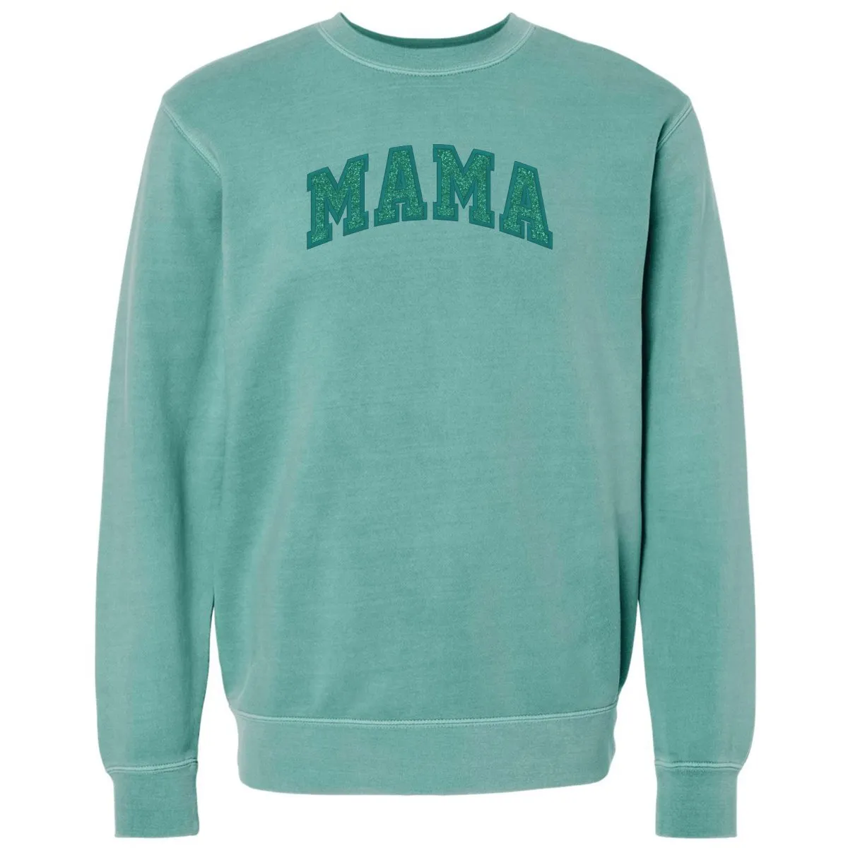 Glitter Embroidery ‘Mama’ Cozy Crew