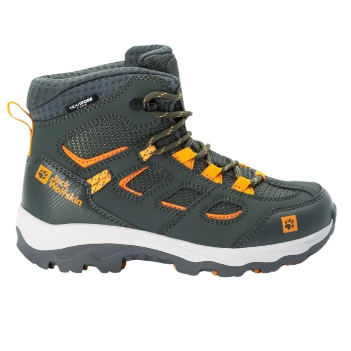 jack wolfskin Vojo Texapore Mid Kids Waterproof Hiking Boots