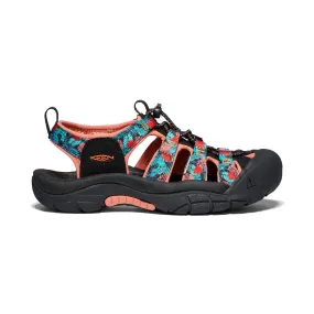 Keen Newport H2 Sandal - Black Multi / Coral