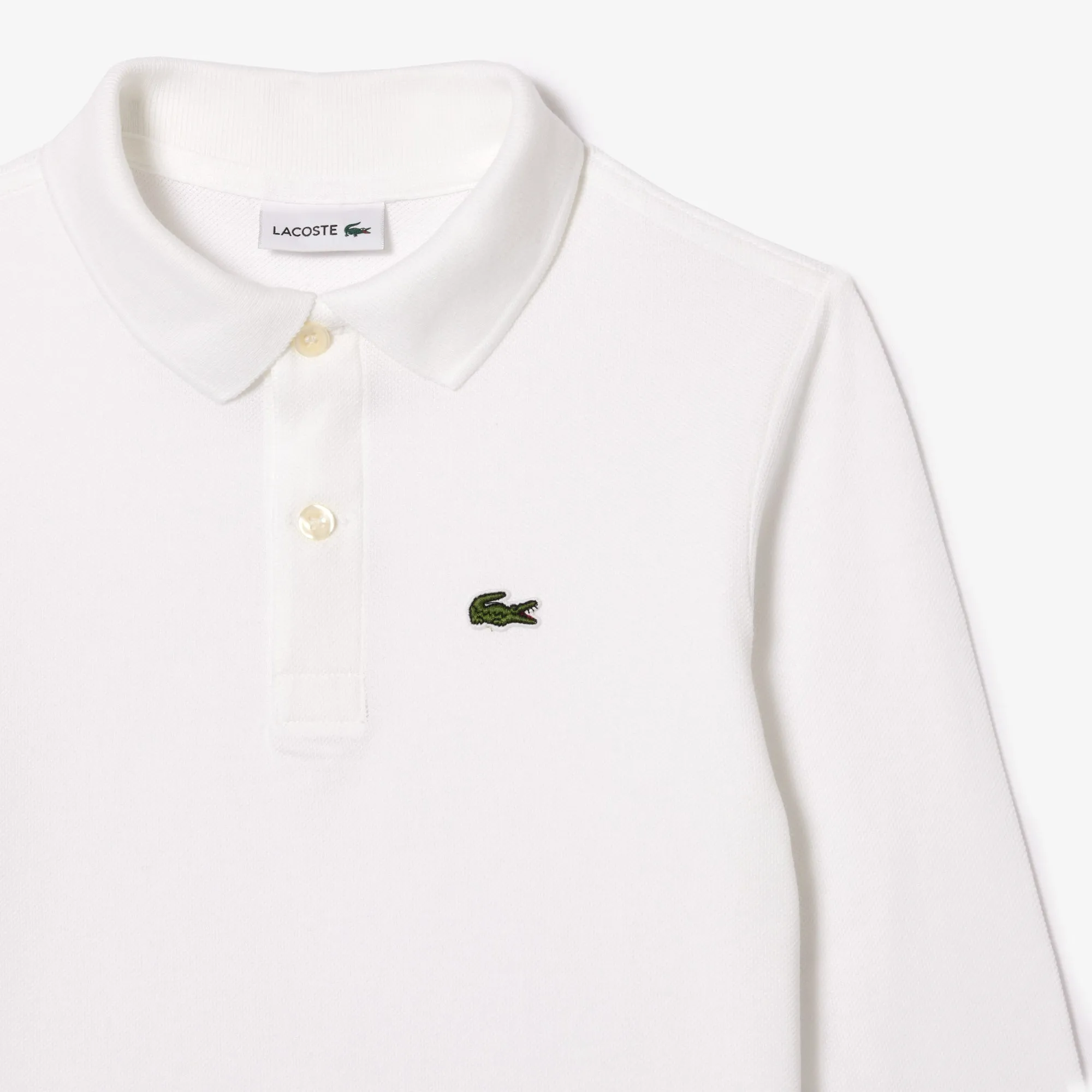 Kids' Lacoste Regular Fit Petit Piqué Polo Shirt