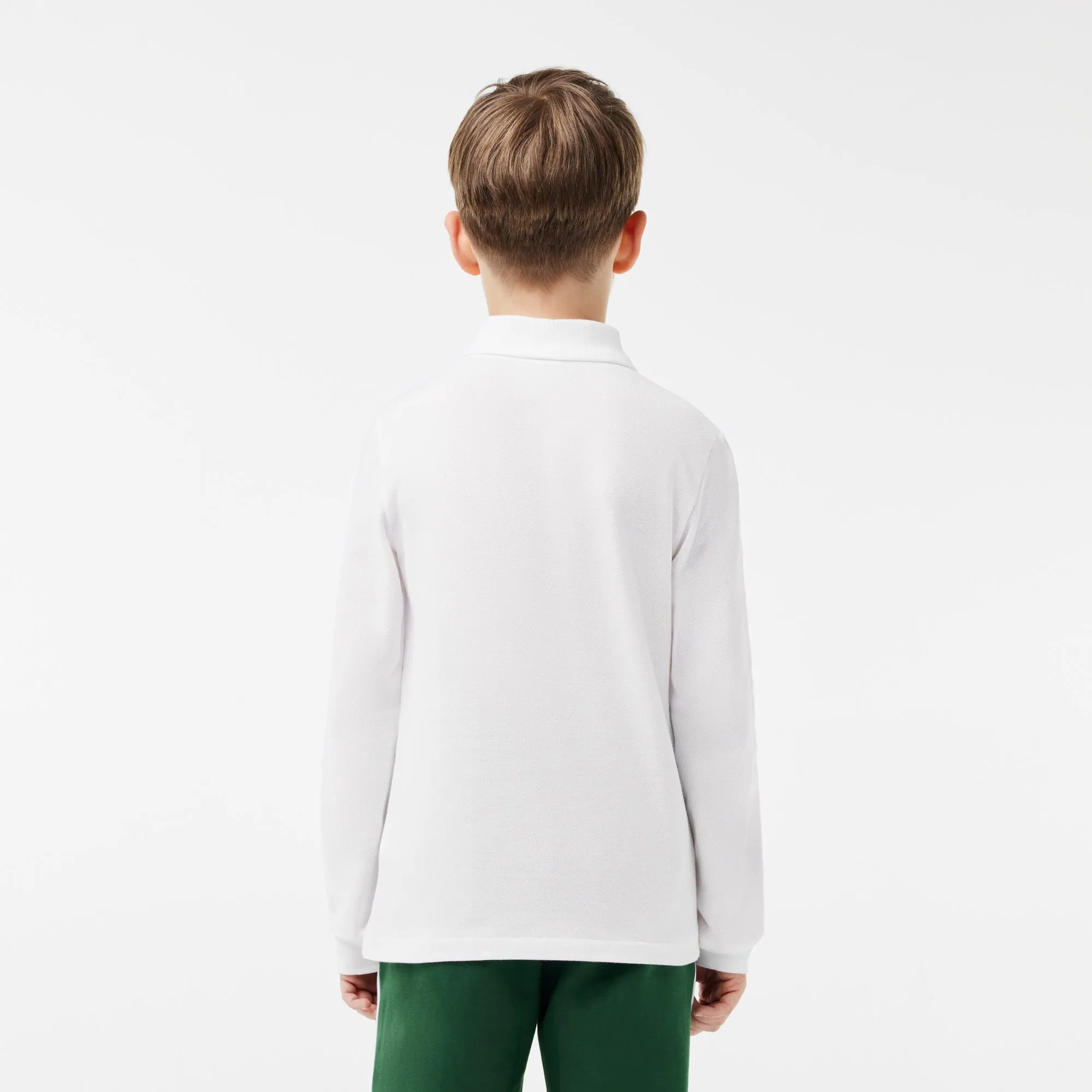 Kids' Lacoste Regular Fit Petit Piqué Polo Shirt