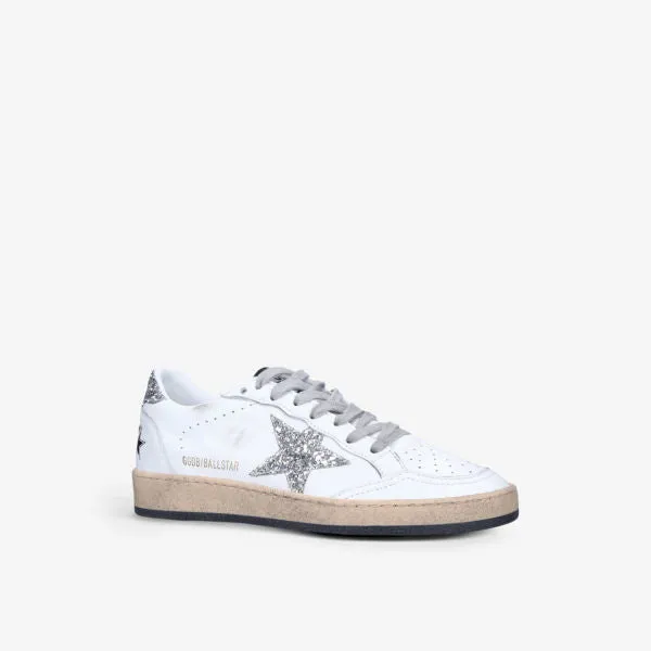 Leather low-top sneakers Ball Star 11325 Golden Goose, white