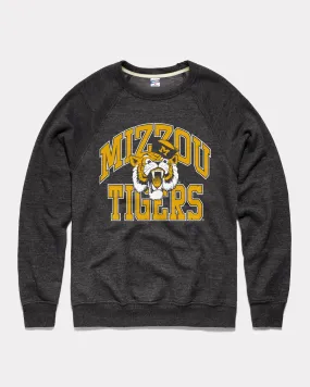 MU Sailor Tiger Mascot Arch Black Crewneck