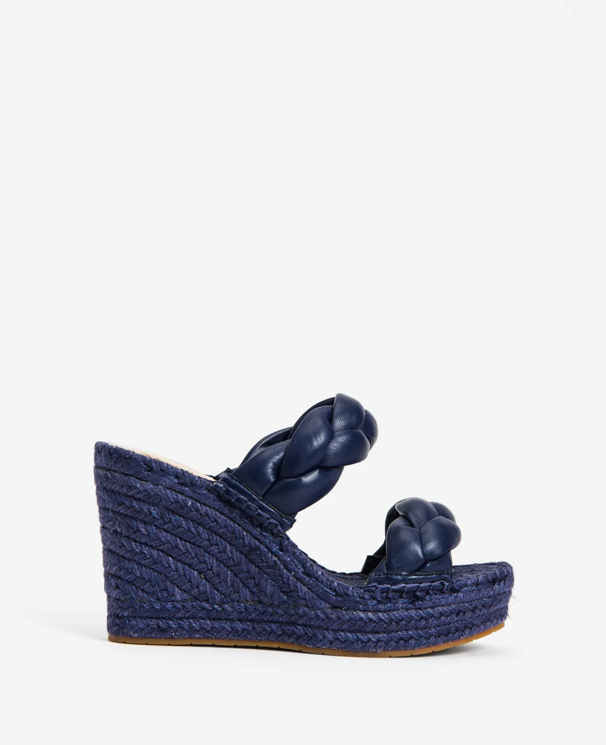 Olivia Braided Wedge Espadrille Sandal