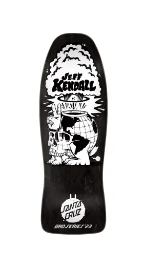 Santa Cruz Kendall Friend of The World 10.0 Reissue Skateboard Deck - Tabla Skate