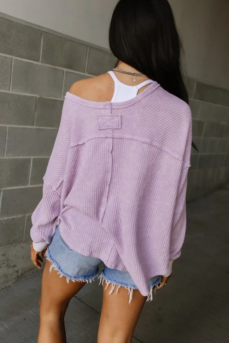 Shiloh Top - Lavender