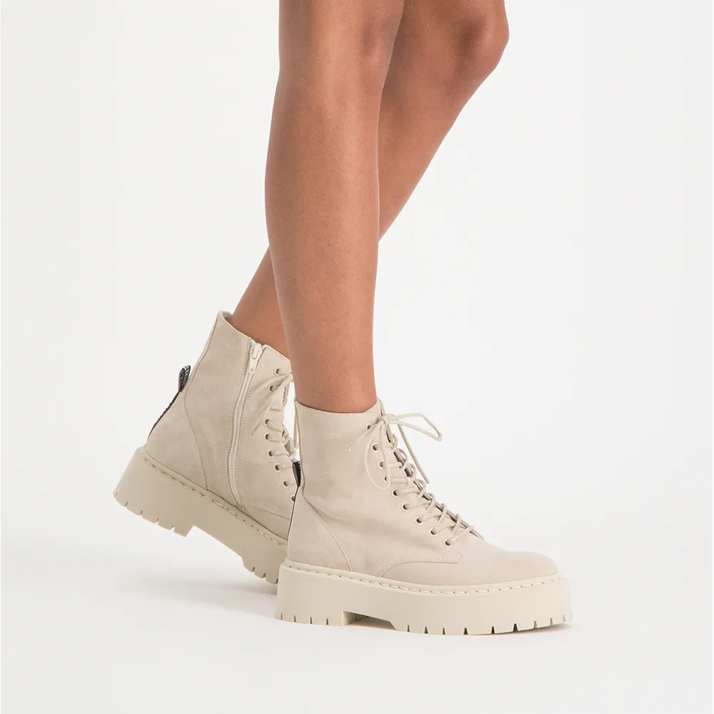 Skylar Bootie BEIGE SUEDE