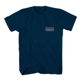 Trillium Parallel Box T-Shirt Navy