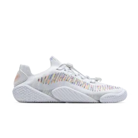 Vivobarefoot Motus Flex Womens White Space Dye Running Shoes - Lightweight, Flexible & Breathable Design for Optimal Comfort