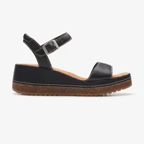 Womens - Kassanda Lily Black Leather