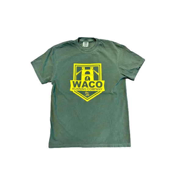 WRC Green and Gold Badge Tee